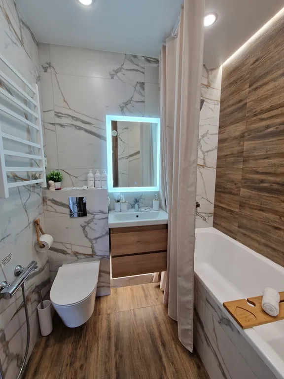 Квартира Квартира Евро трёхкомнатная в элитном ЖК — Анапа