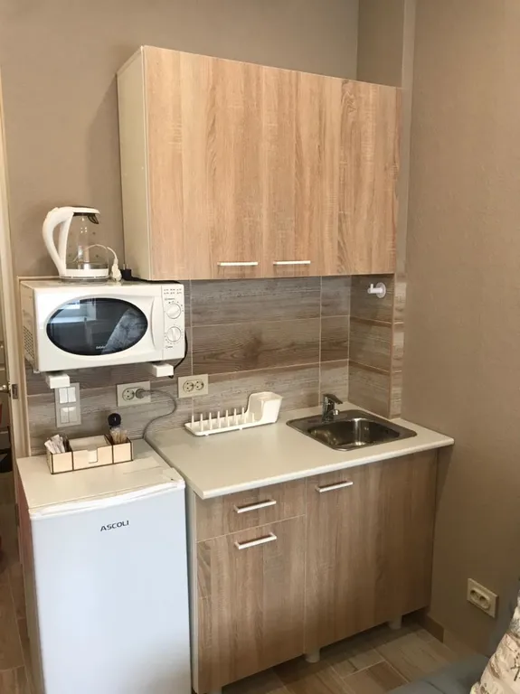 Небольшая студия с видом на горы