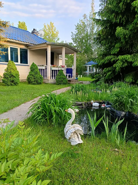 Коттедж Уютный загородный домик среди елок рядом с городом — Янино-1