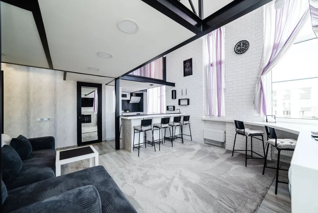 Квартира Квартира Двухэтажный пентхаус в стиле Loft рядом с Крокус-Сити — Раздоры