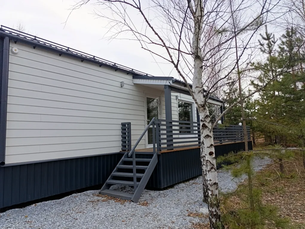 Дом с панорамными окнами