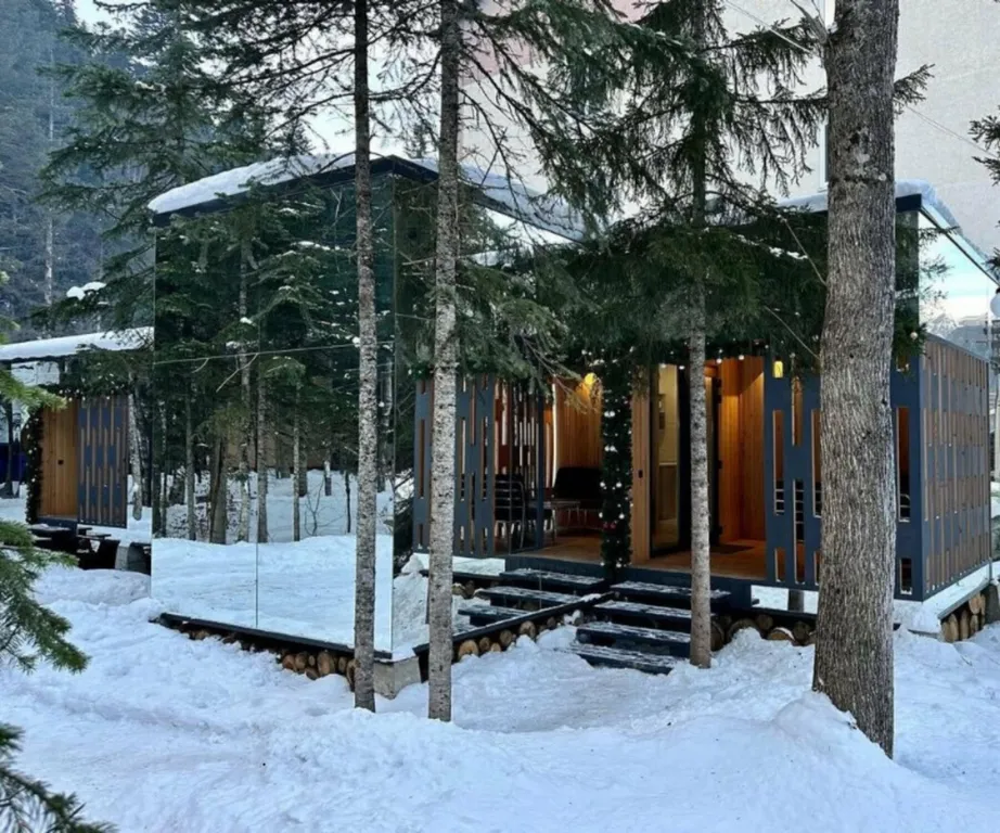 Коттедж 1-комнатный Дом — аренда посуточно в Домбай