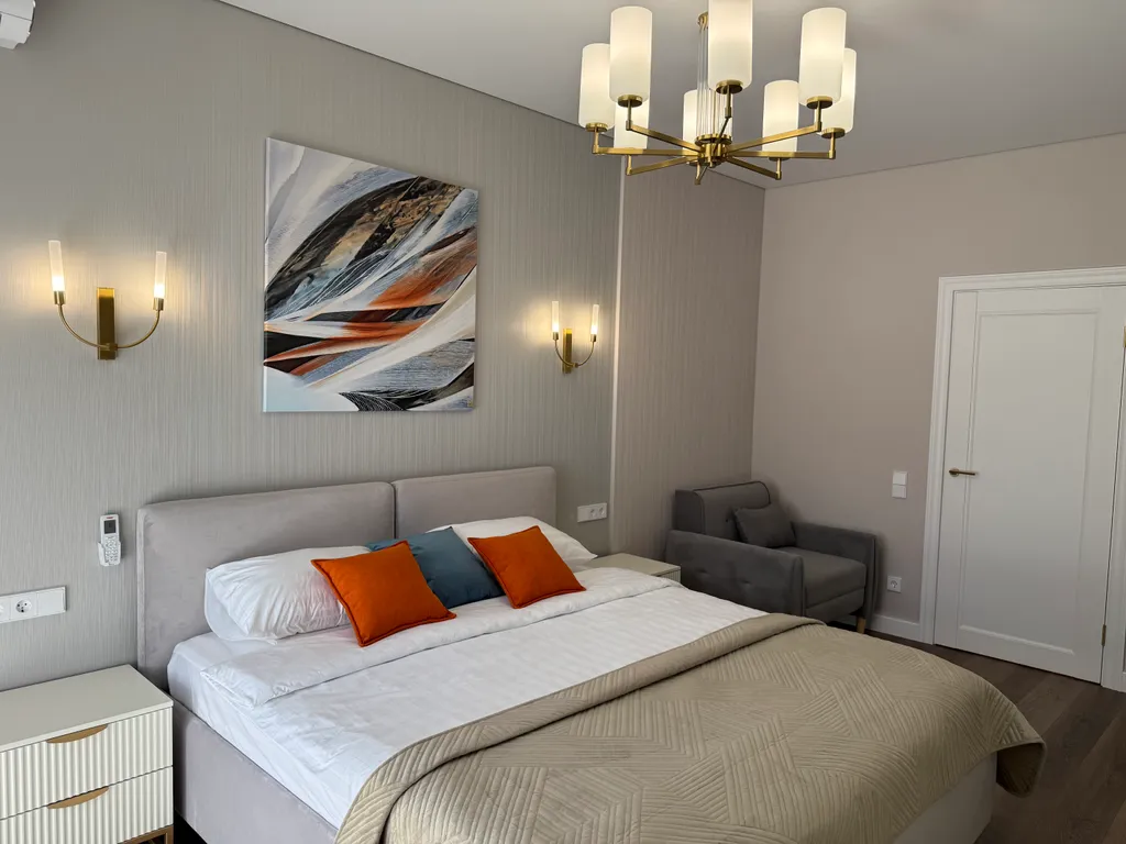 Апартаменты В Изумрудном Городе с дизайнерским ремонтом