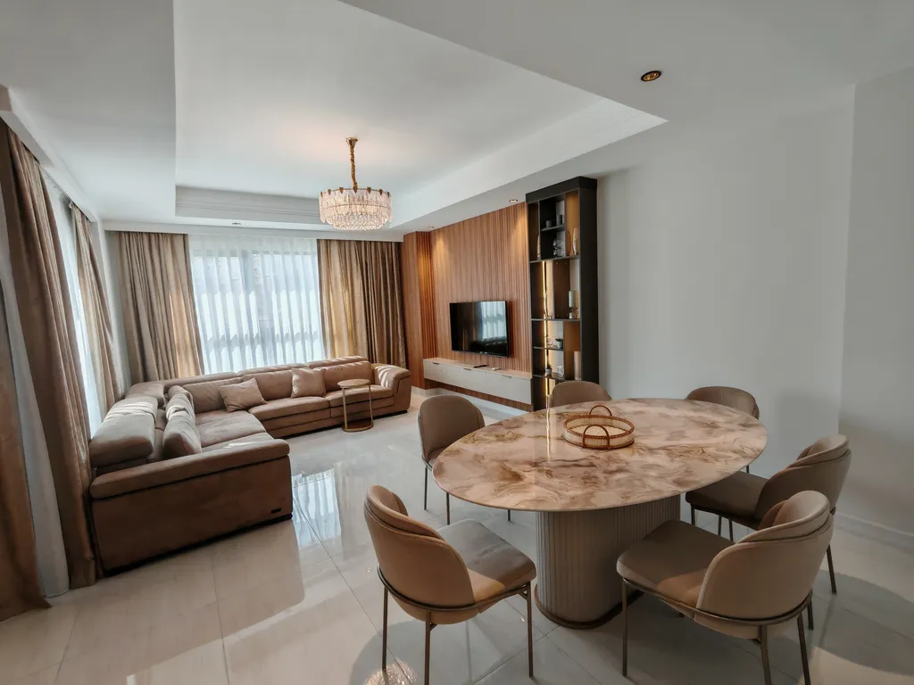 Большая квартира с 4 спальнями в новом ЖК с аквапарком и 5 бассейнами — аренда посуточно в Аланья