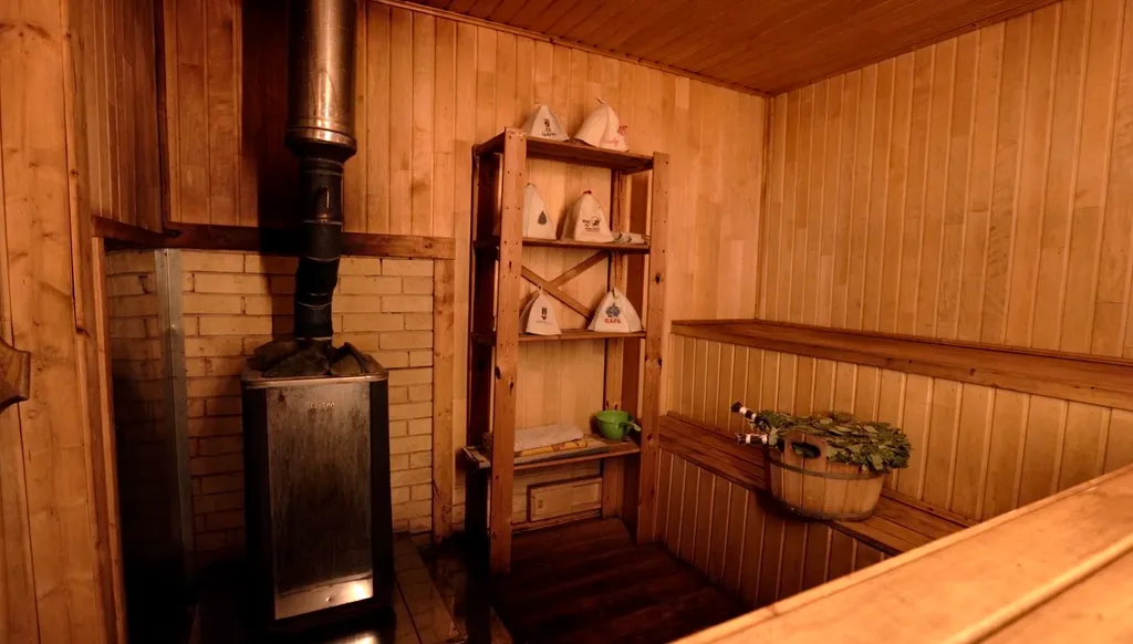 Уютный домик с баней и банным чаном, рядом с Москвой