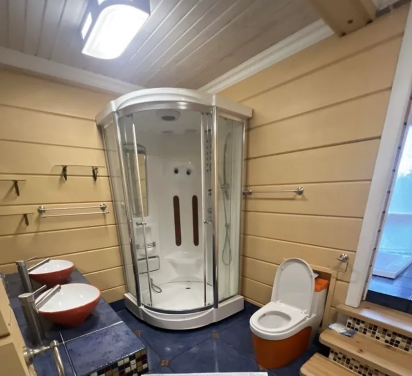 Дом с баней на праздник