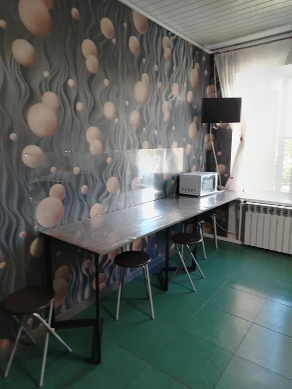 Комната вид на горы