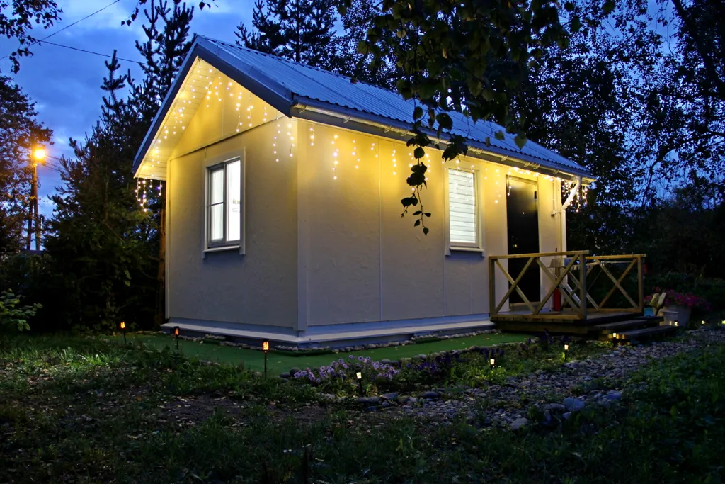 Дом "Карельская береза" недалеко от центра города.