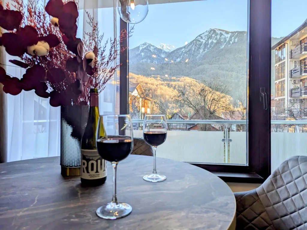 Элитный апартамент с панорамой гор