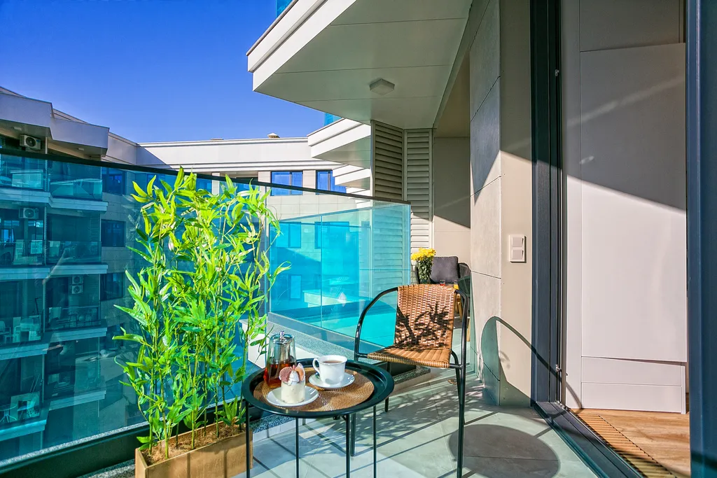 Стильная квартира Чайка с видом на море