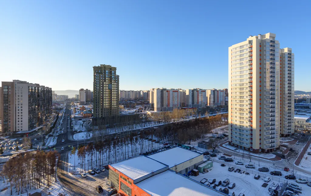 Апартаменты KrasLoft в ЖК Бульвар Цветов на 4 человек