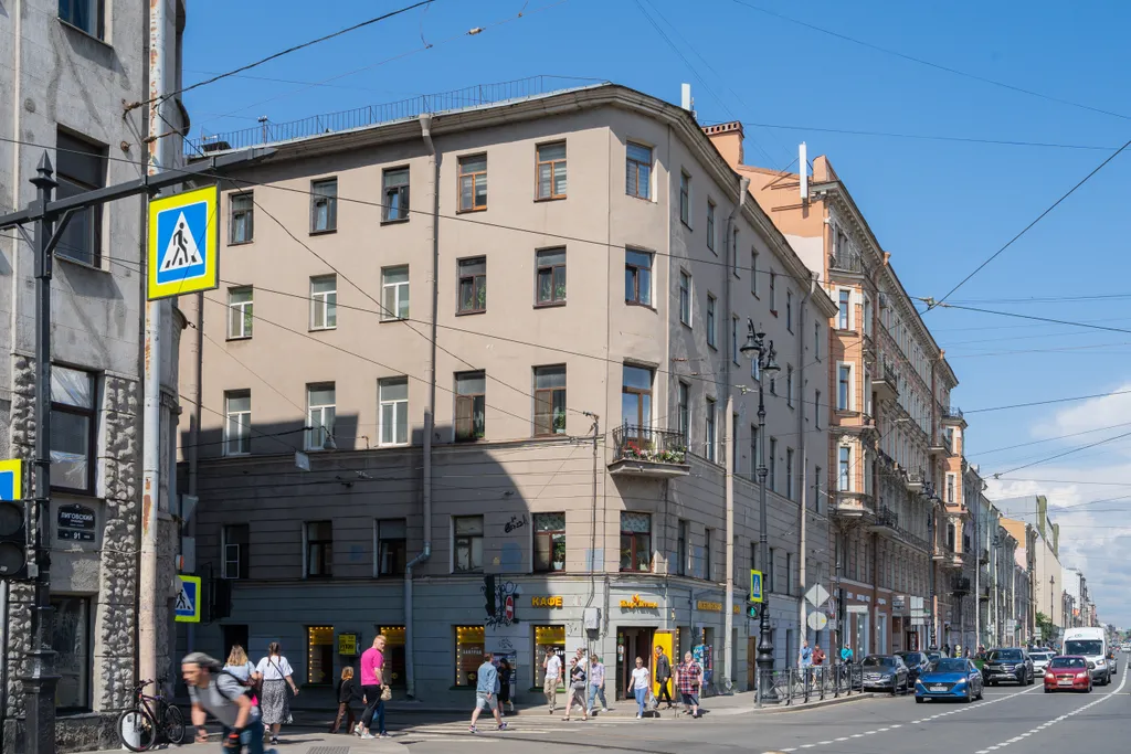 Квартира 2-комнатная квартира на Свечном переулке у Московского вокзала — Санкт-Петербург