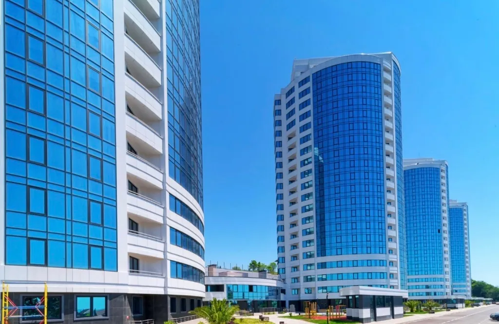 Квартира Апартаменты в ЖК Морская Симфония 2 с видом на море и горы — Адлер