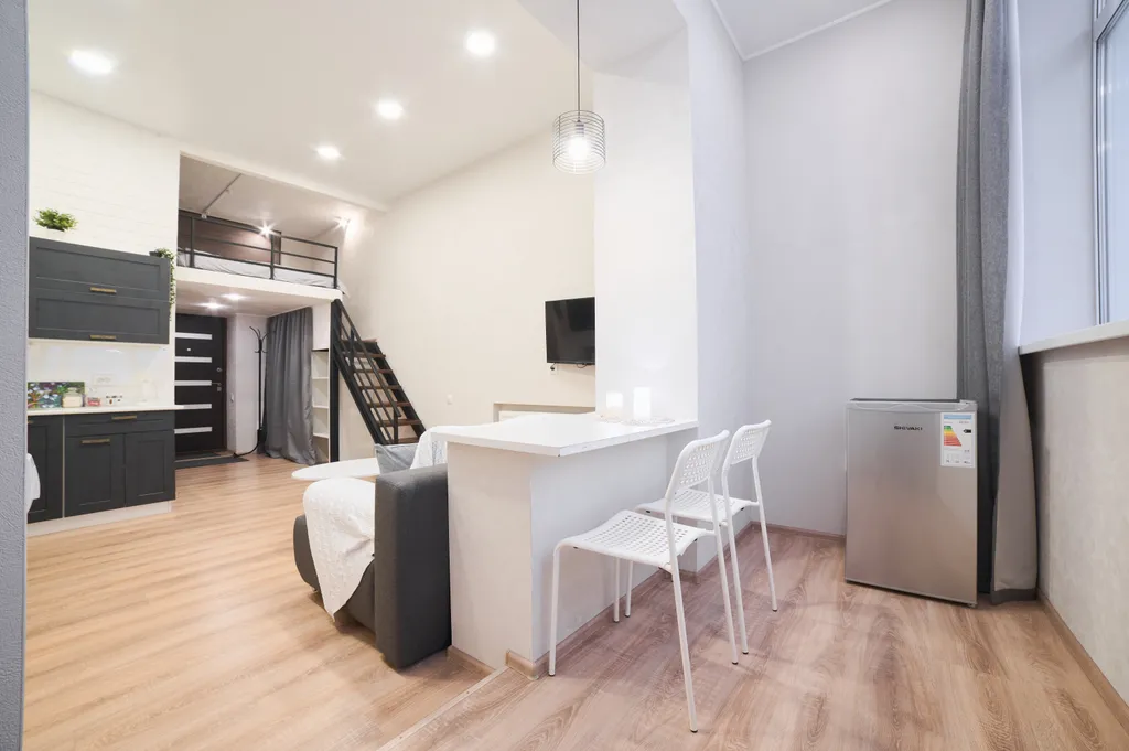 Двухуровневые апартаменты