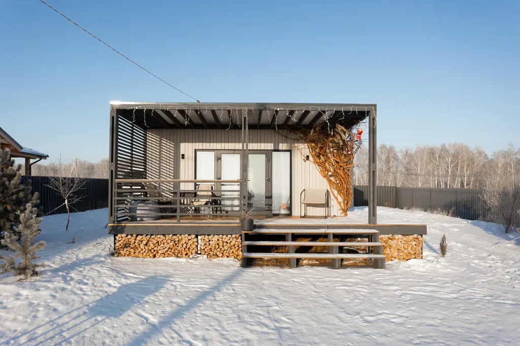 Уютный дом с панорамным видом на водохранилище