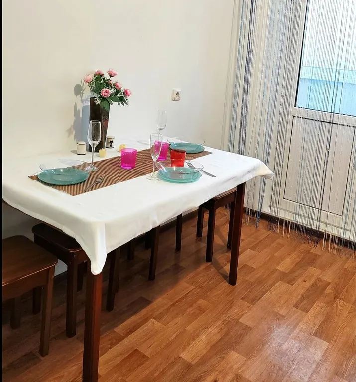 Хорошая двушка, с шикарным вечерним видом на весь город