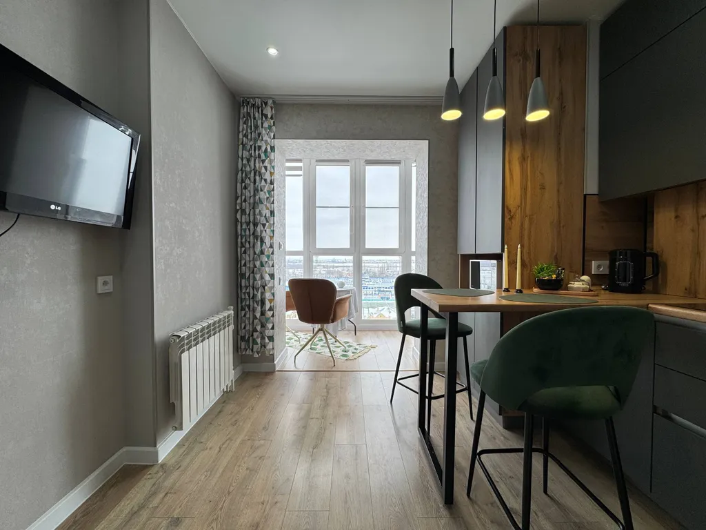 Стильная квартира рядом со стадионом