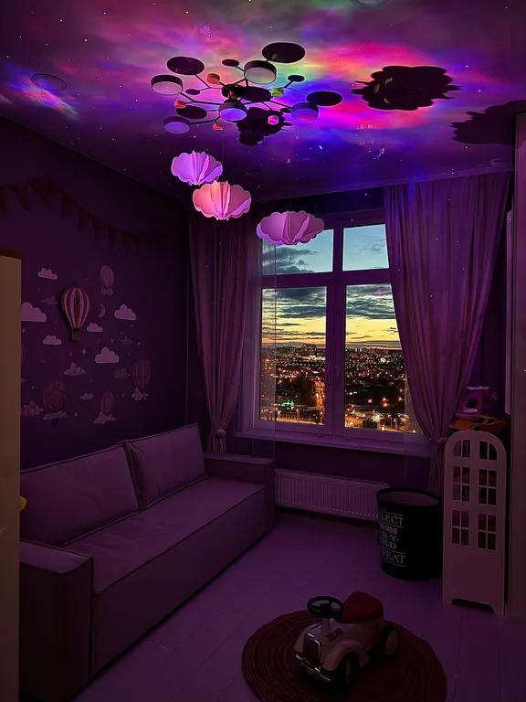 Квартира с детской комнатой и шикарным видом 24 этаж