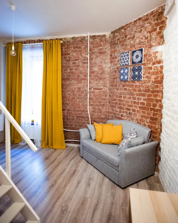 Квартира Квартира Прекрасная студия на Петроградке в 5 минутах от Чкаловской — Санкт-Петербург