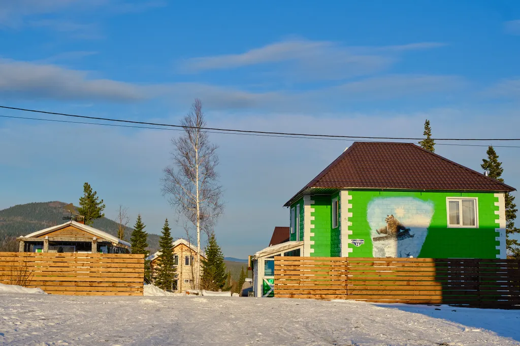 Уютный дом с видом на горы