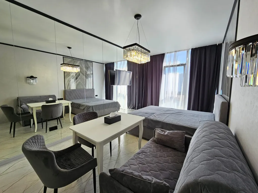 Квартира с видом на море и дизайнерским ремонтом в ЖК Метрополь — аренда посуточно в Сочи