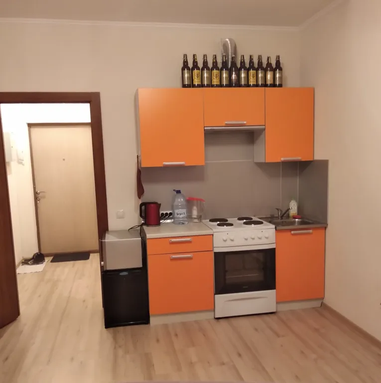 Просторная студия недалеко от центра