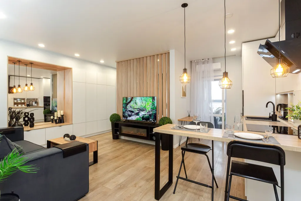 Квартира Квартира Студия класса Люкс в центре Калининграда Flagman de Luxe — Калининград