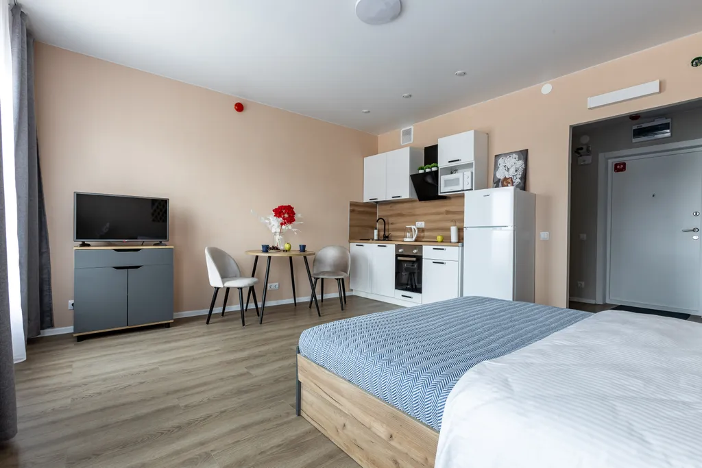 Студия комфорт с красивым видом