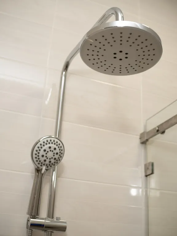 Двухместный номер с большой кроватью в гостевом доме с бассейном