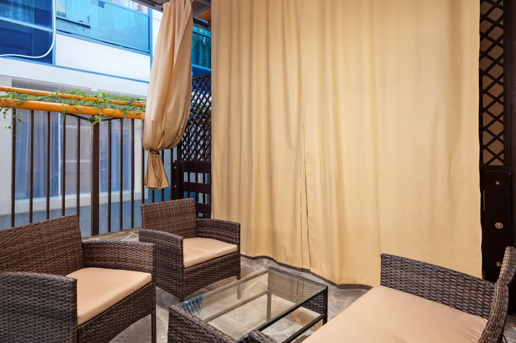 Семейные апартаменты с бассейном и террасой в Мандарин парке