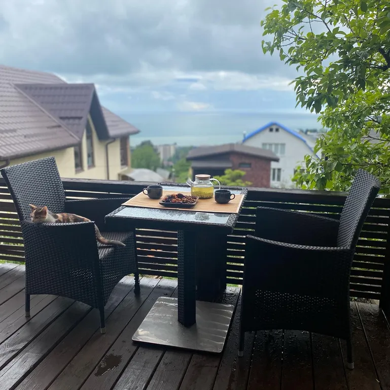 Коттедж Барнхаус на горе с видом на море — аренда посуточно в Хоста