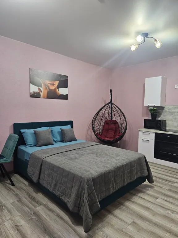 Стильная студия в ЖК Красное яблоко