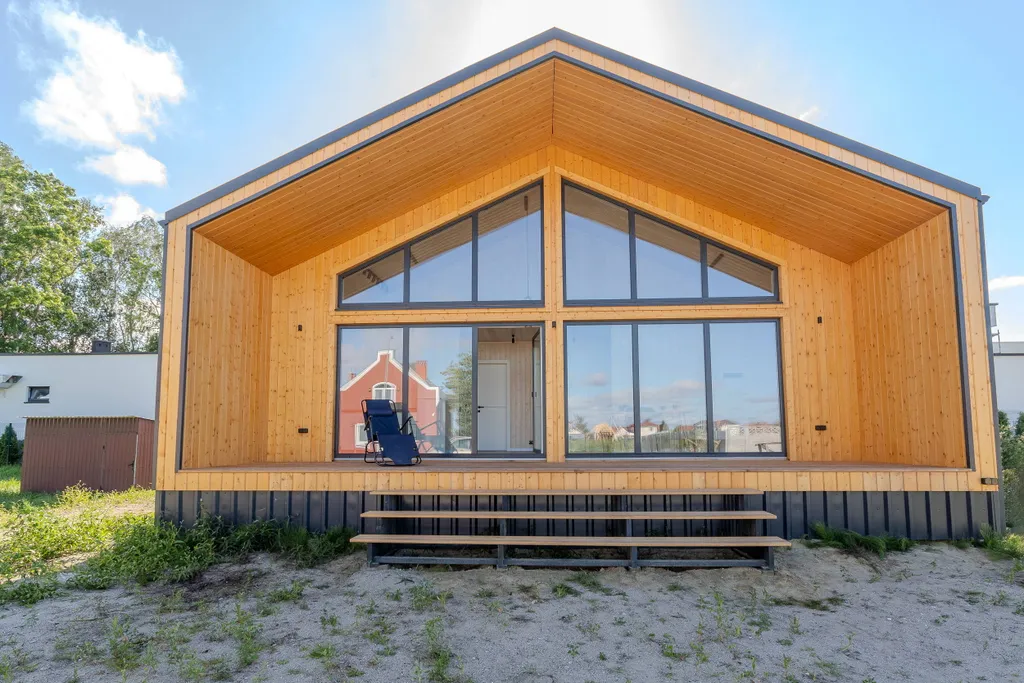 Коттедж Новый деревянный дом на море - идеальная локация — Зеленоградск