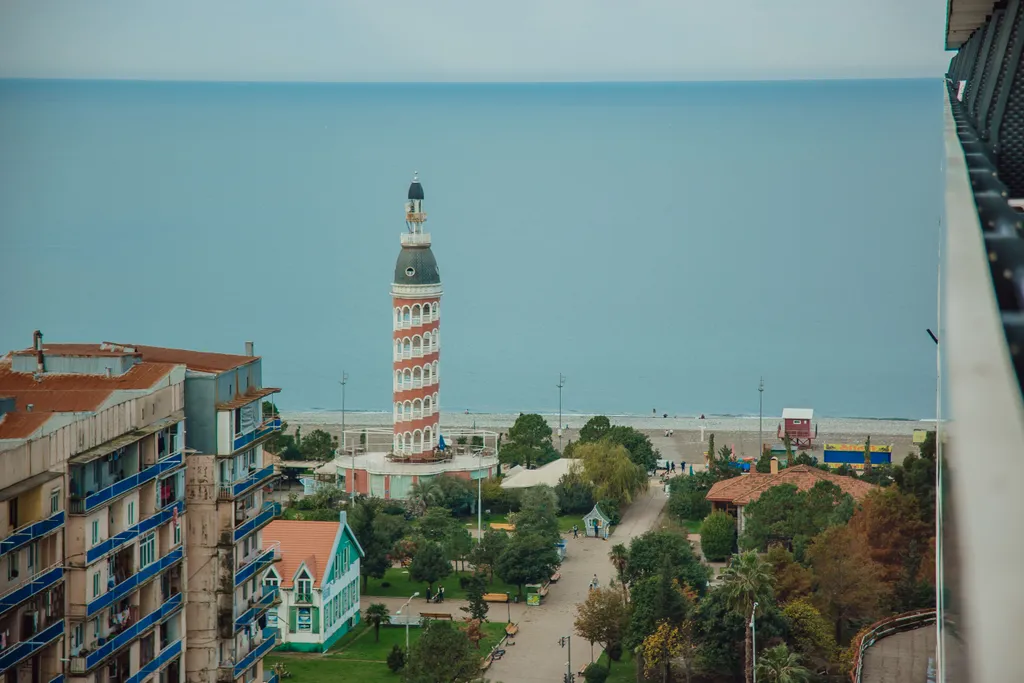 Студия с видом на море