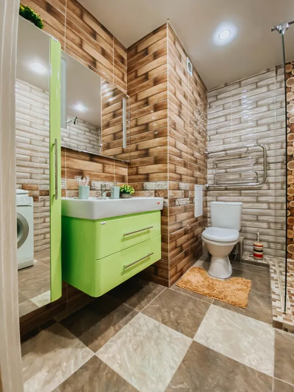 Студия в центре с видом на город