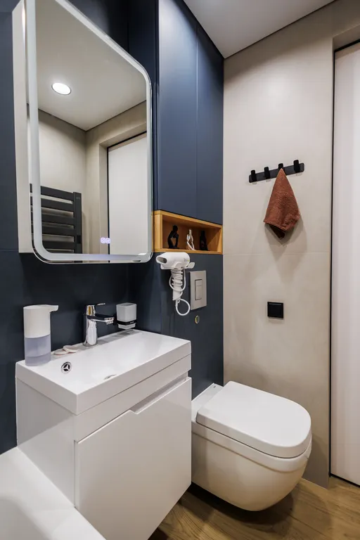 Двухкомнатный апартамент в центре города