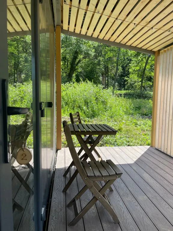 Мини домик на Оке