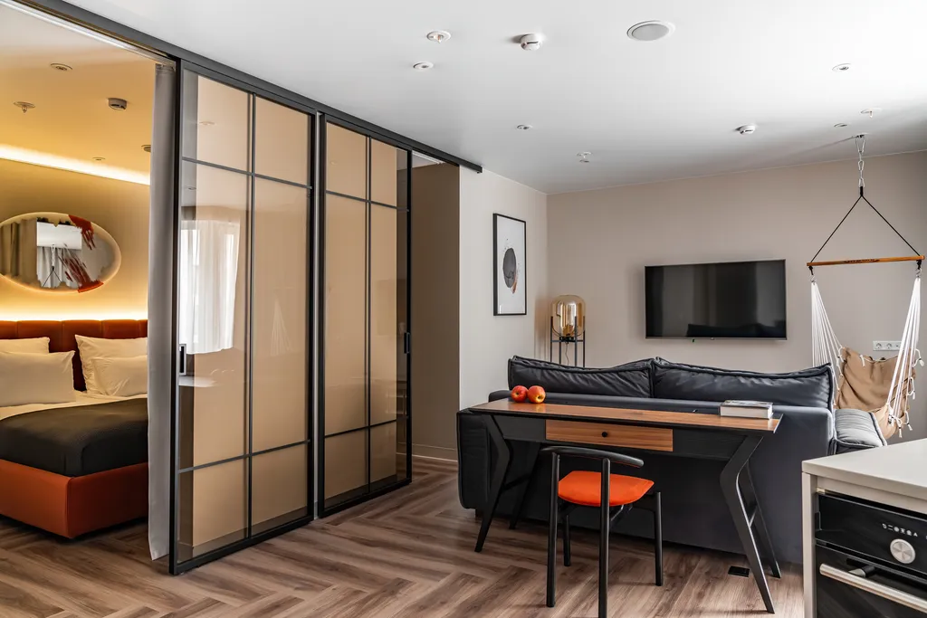 Квартира Апартаменты Deluxe в новом комплексе в центре — Санкт-Петербург