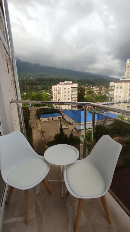 Апартамент с потрясающим видом на горы и море