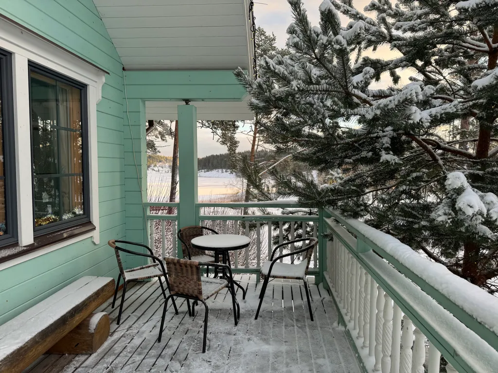 Уютный домик Ихоярви на берегу Ладожского озера, дом №2