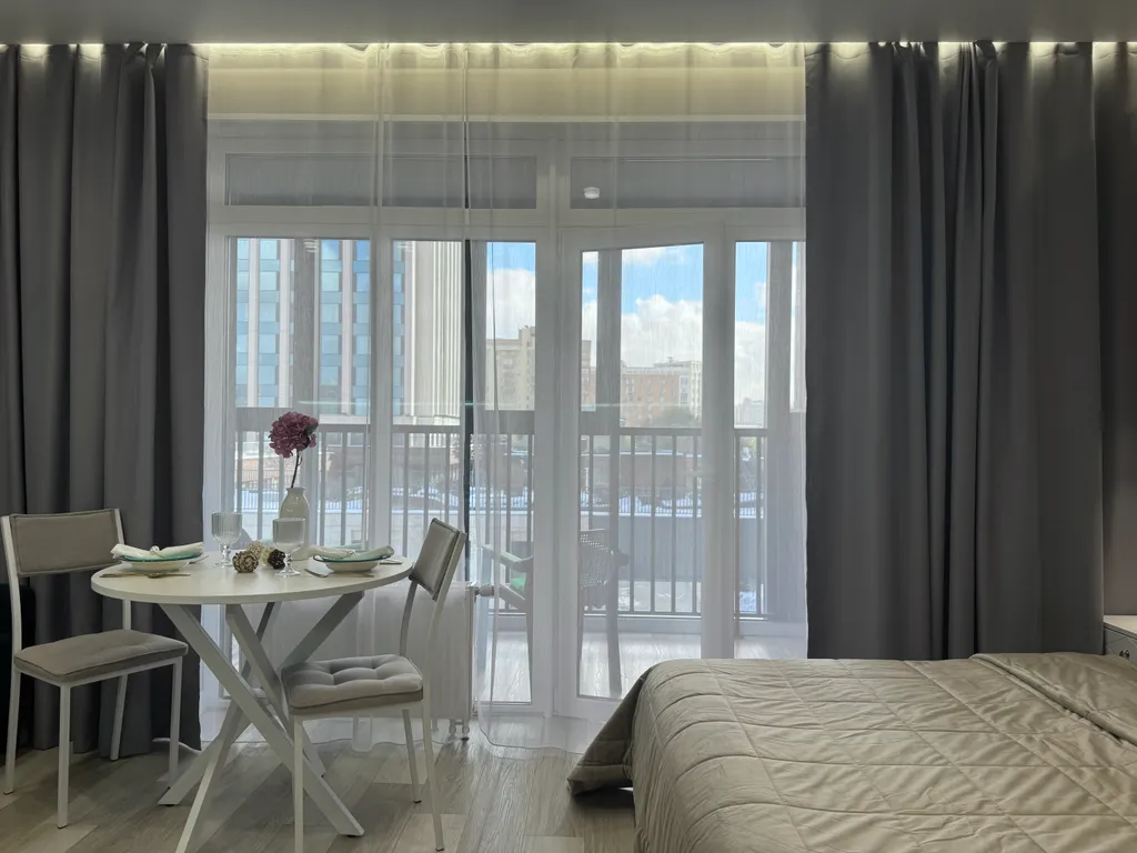 Светлая студия в ЖК Облака 2 у метро Октябрьская