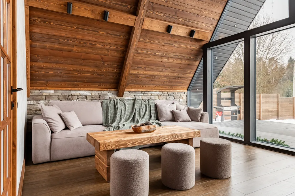 Дом с дизайнерским ремонтом в Подмосковье