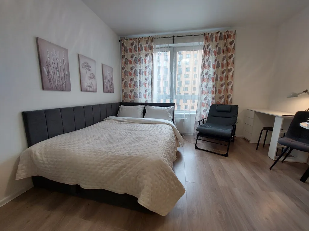 Квартира Квартира WelcomeHome студия в Орловском Парке — Санкт-Петербург