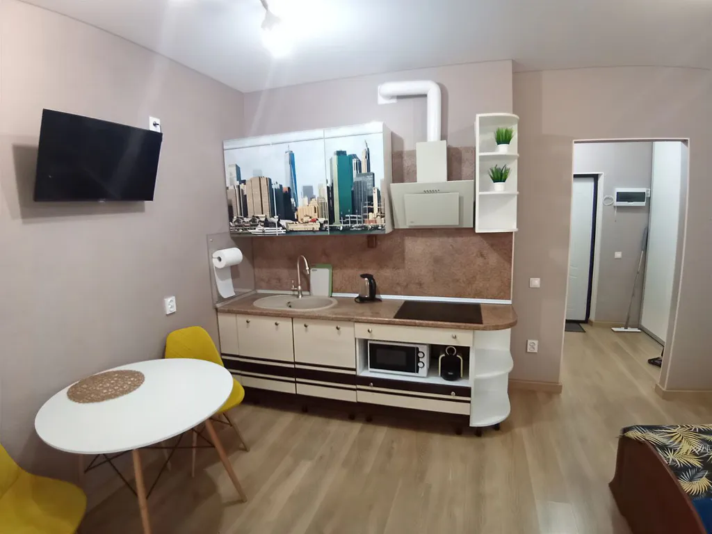 Квартира Уютная квартира студия р-н Экспоград — Краснодар