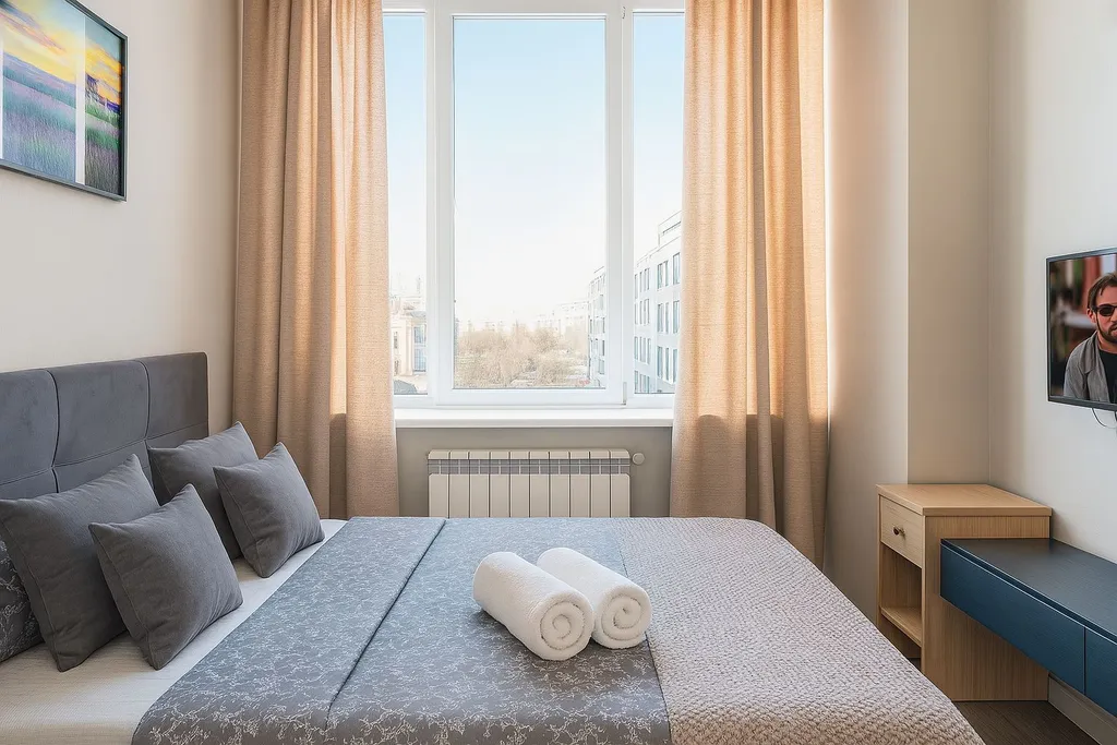 Квартира Квартира BestFlat24 студия с Фитнес Залом — Москва