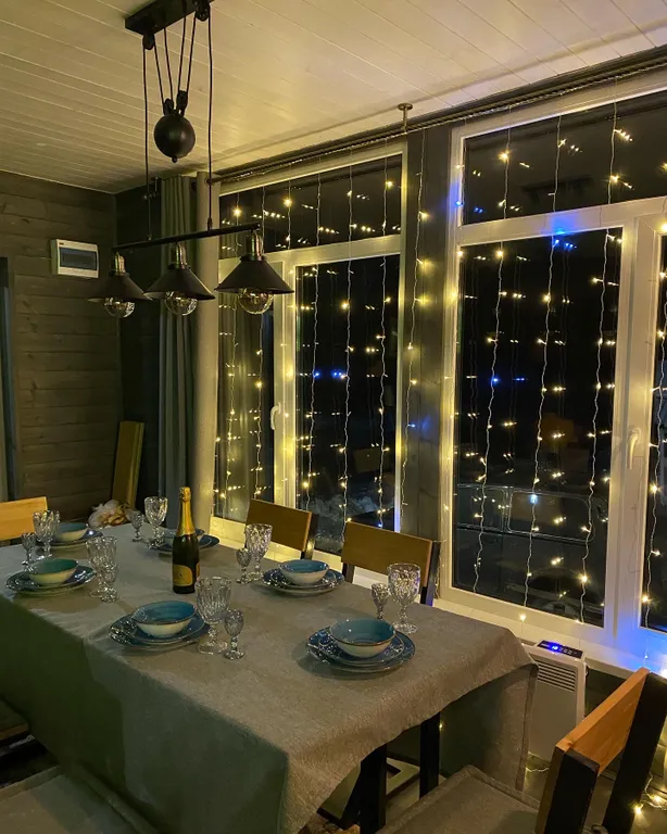 Шале с прекрасным видом на горы и лес