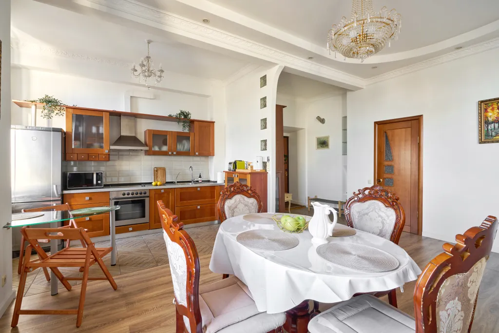 Квартира Двухэтажная 3-комнатная квартира 120 метро с видом на Тверскую площадь — Москва