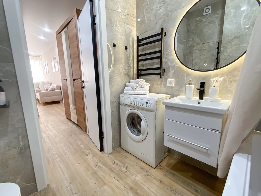 Студия в ЖК Аквамарин на берегу реки