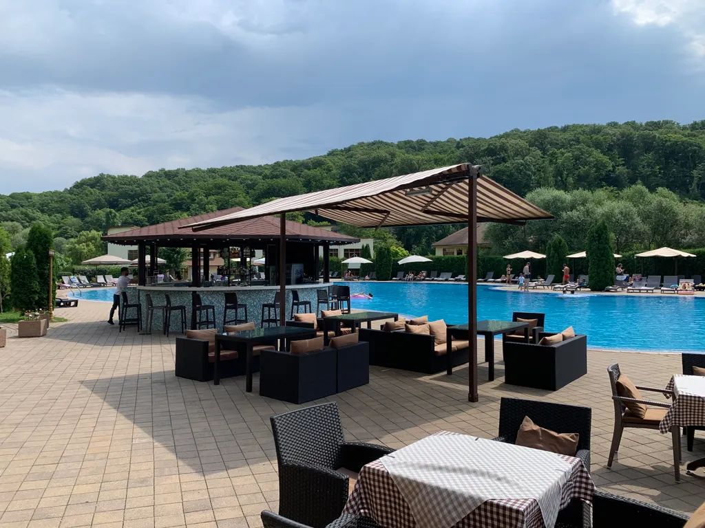 Коттедж Коттедж Семейный таунхаус с двориком, BBQ в курортном поселке — Пляхо