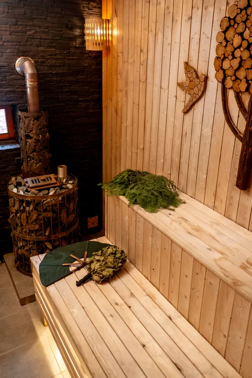 Коттедж Уютный дом с бассейном в лесу — Софрино